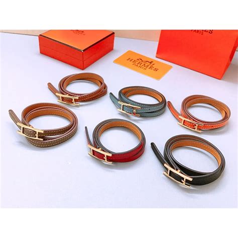 bracciale hermes pelle